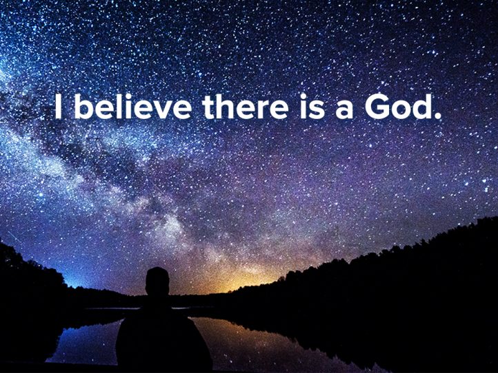 I BELIEVE THEIR IS A GOD